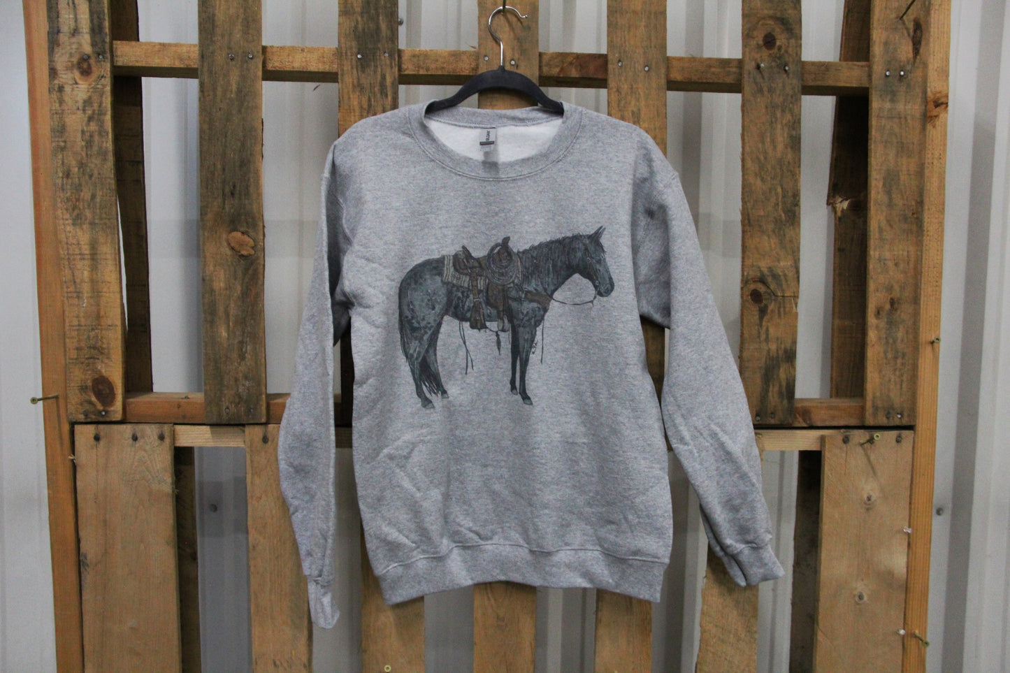 blue roan crewneck