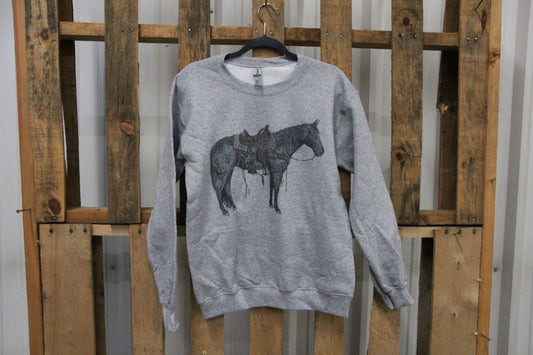 blue roan crewneck